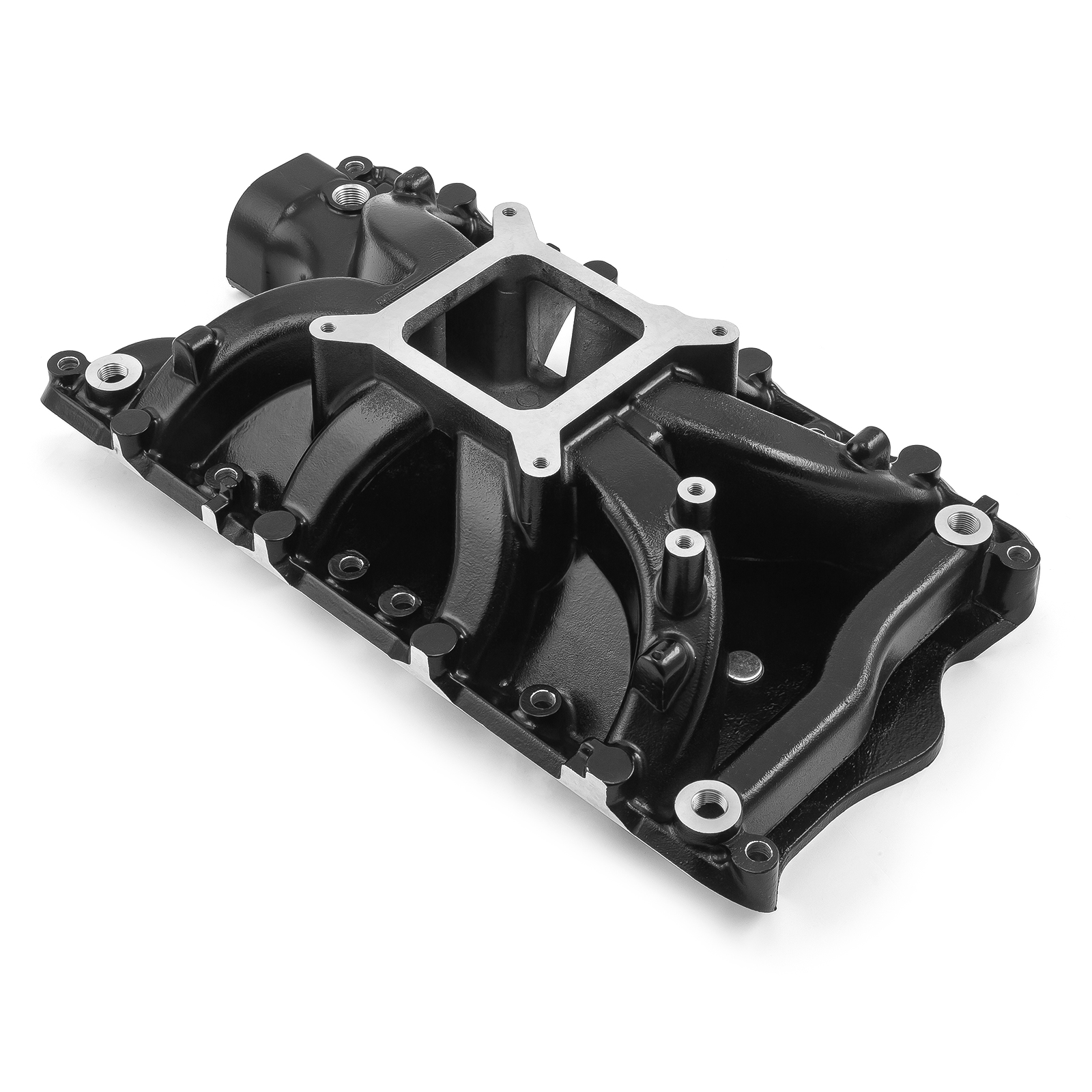 Speedmaster® 1-147-027 Ford 351W Windsor HiRise Aluminum Intake Manifold [Black]