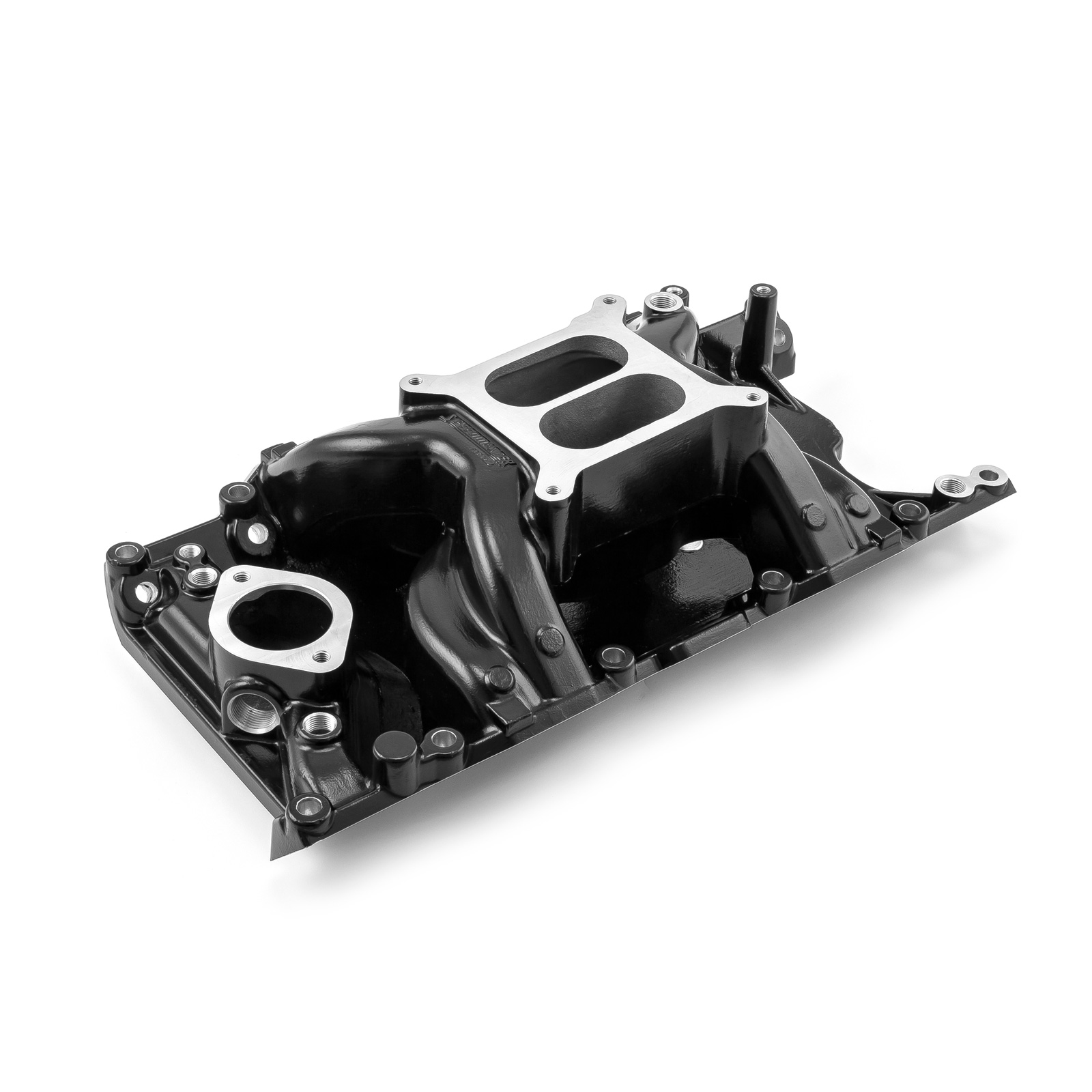Speedmaster® 1-147-030 Mopar Chrysler Dodge SB 318 340 360 MID-AIR™ MidRise Aluminum Intake Manifold [Black]