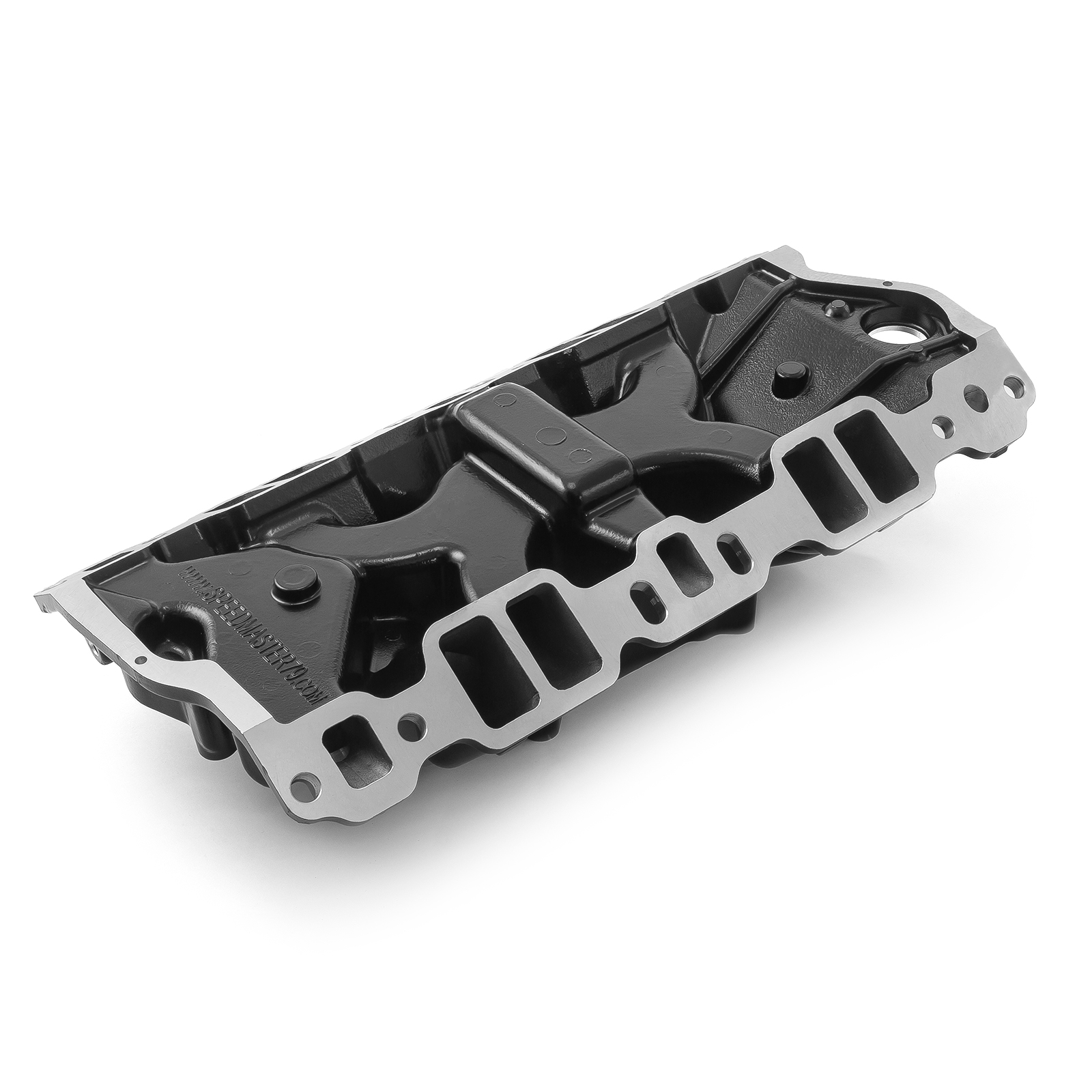 Speedmaster® 1-147-033 Chevy SBC 350 MidRise Aluminum Intake Manifold [Black]
