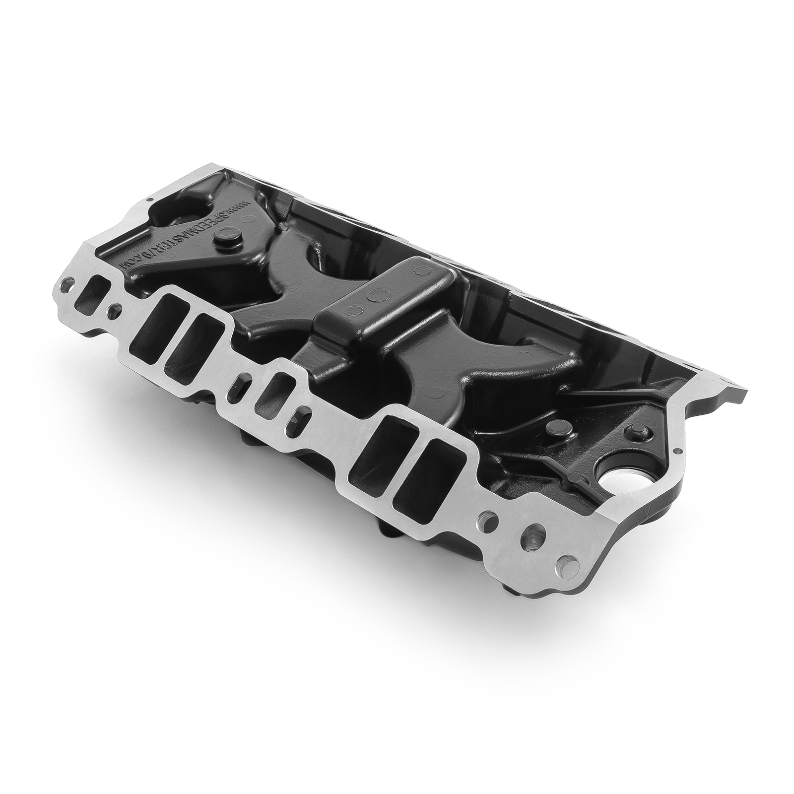 Speedmaster® 1-147-033 Chevy SBC 350 MidRise Aluminum Intake Manifold [Black]