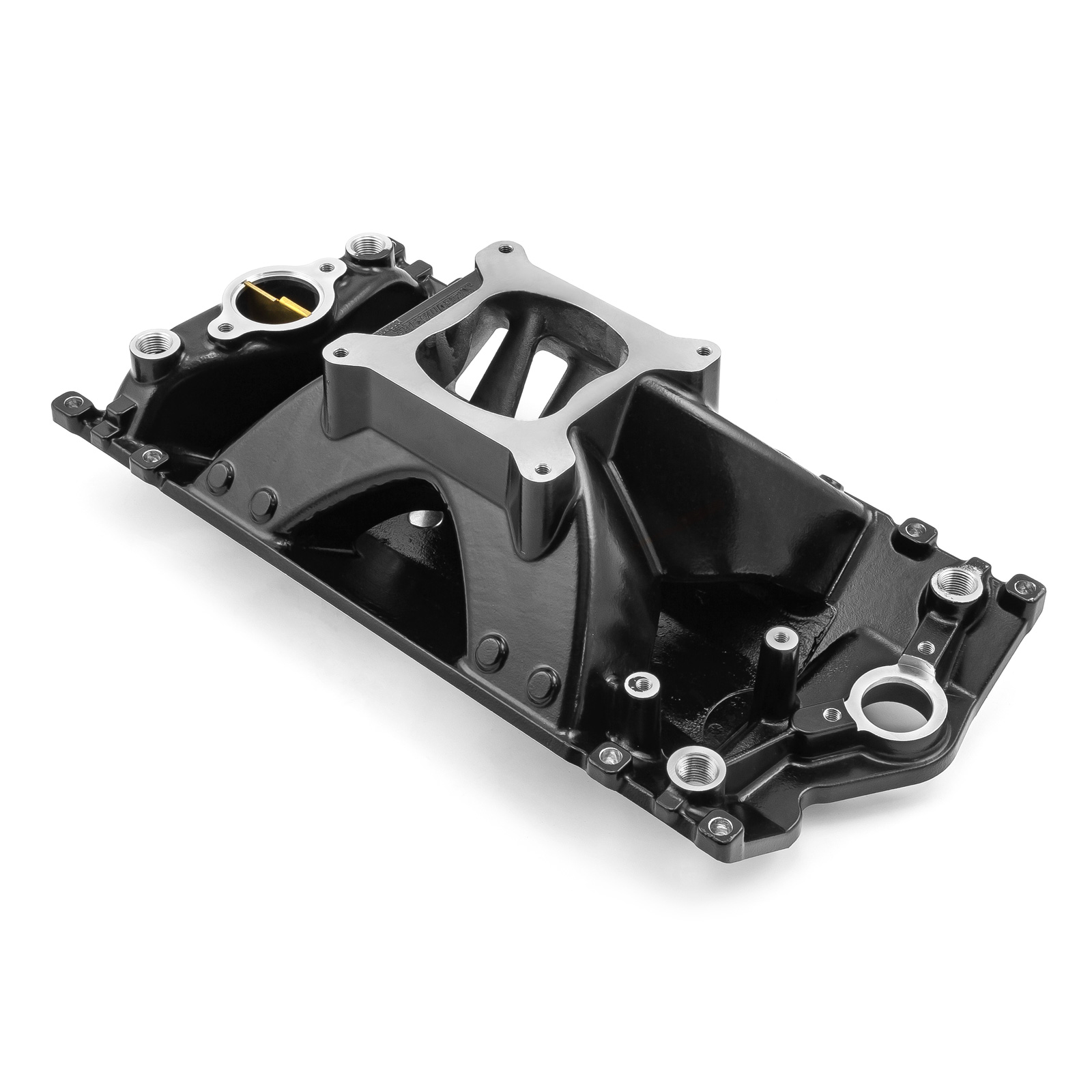 Speedmaster® 1-147-036 Chevy SBC 350 Vortec HiRise Aluminum Intake Manifold [Black]