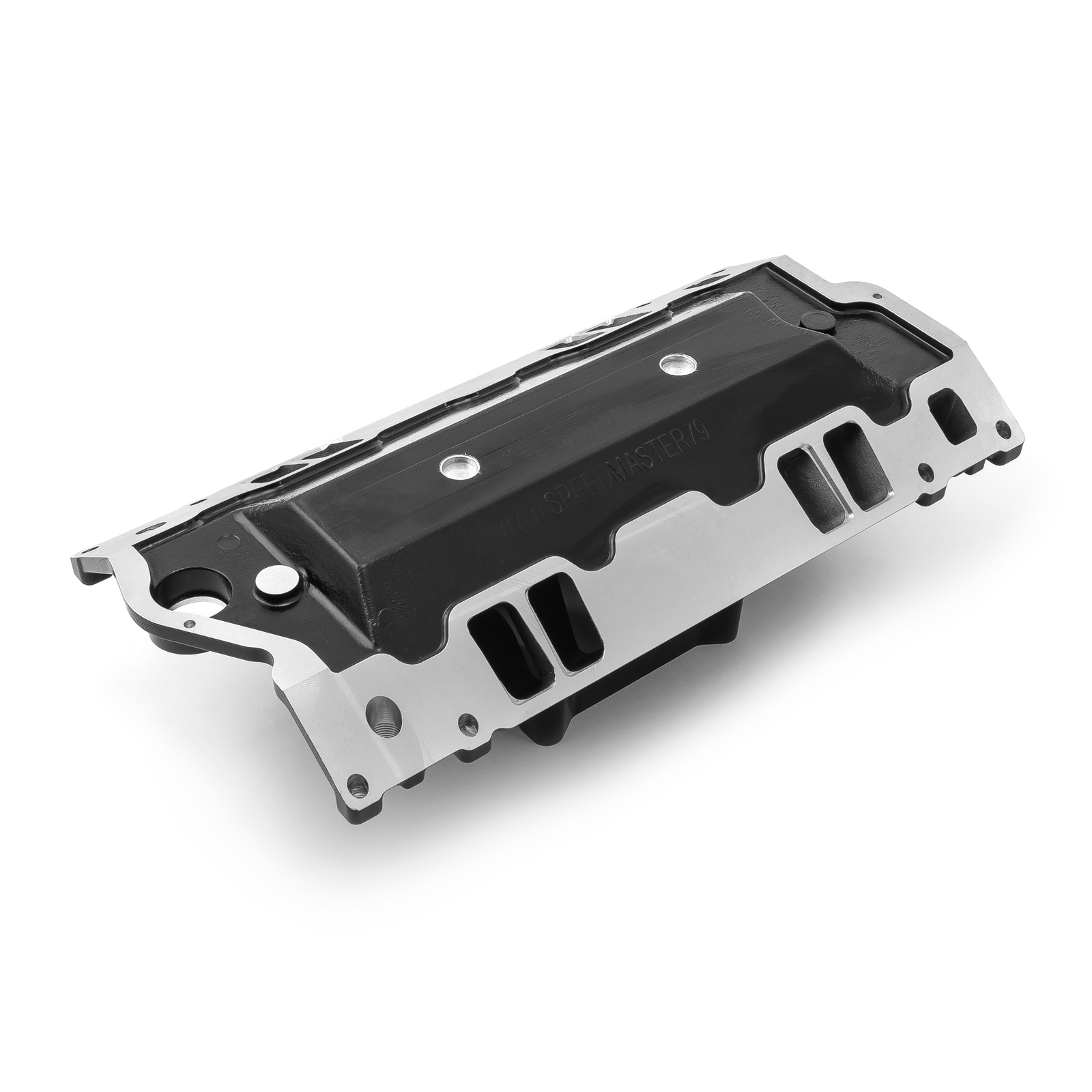 Speedmaster® 1-147-036 Chevy SBC 350 Vortec HiRise Aluminum Intake Manifold [Black]