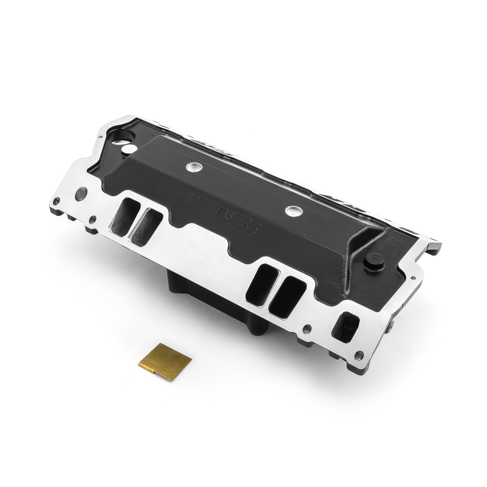 Speedmaster® 1-147-036 Chevy SBC 350 Vortec HiRise Aluminum Intake Manifold [Black]