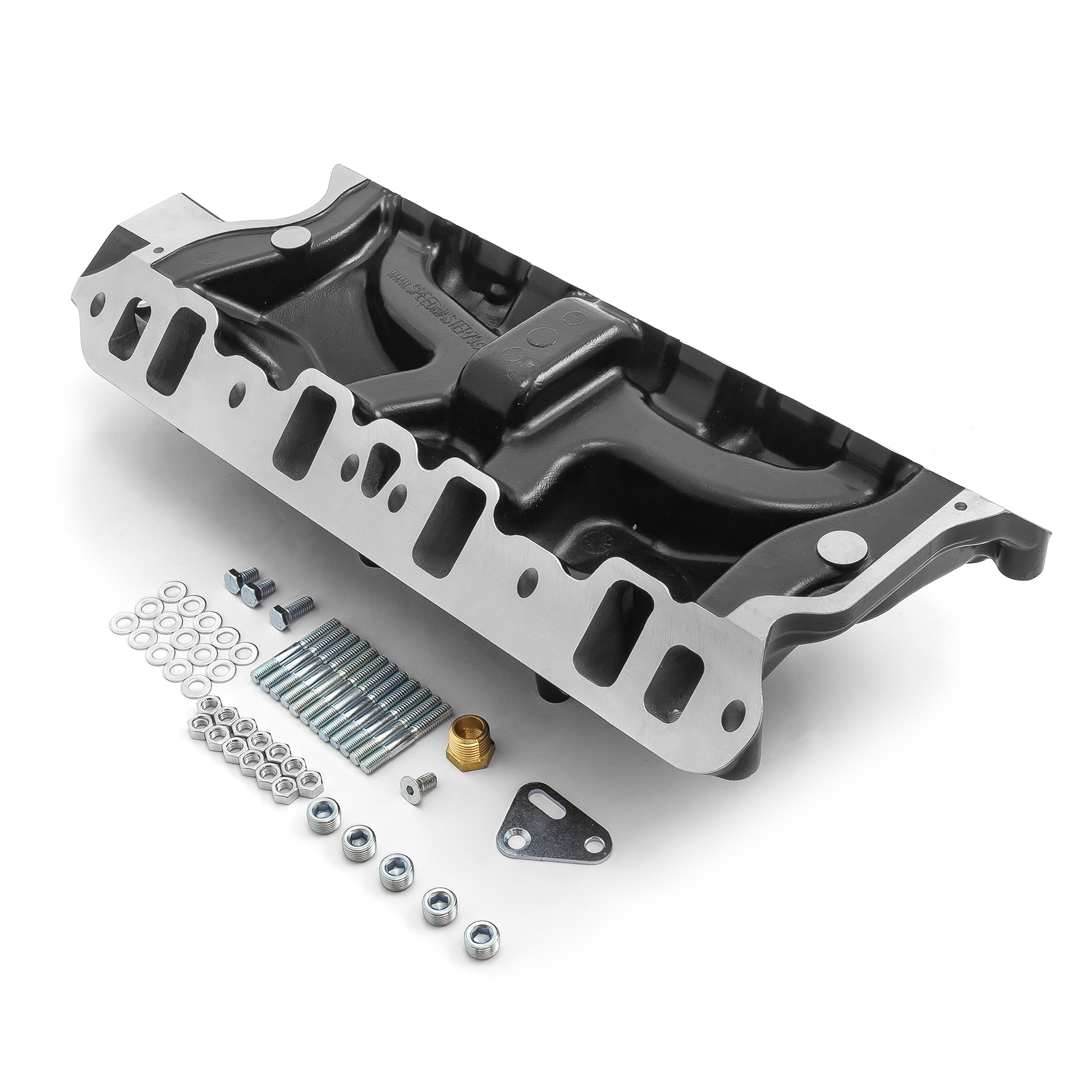 Speedmaster® 1-147-045 Ford SB 260 289 302 Windsor LowRise Aluminum Intake Manifold [Black]