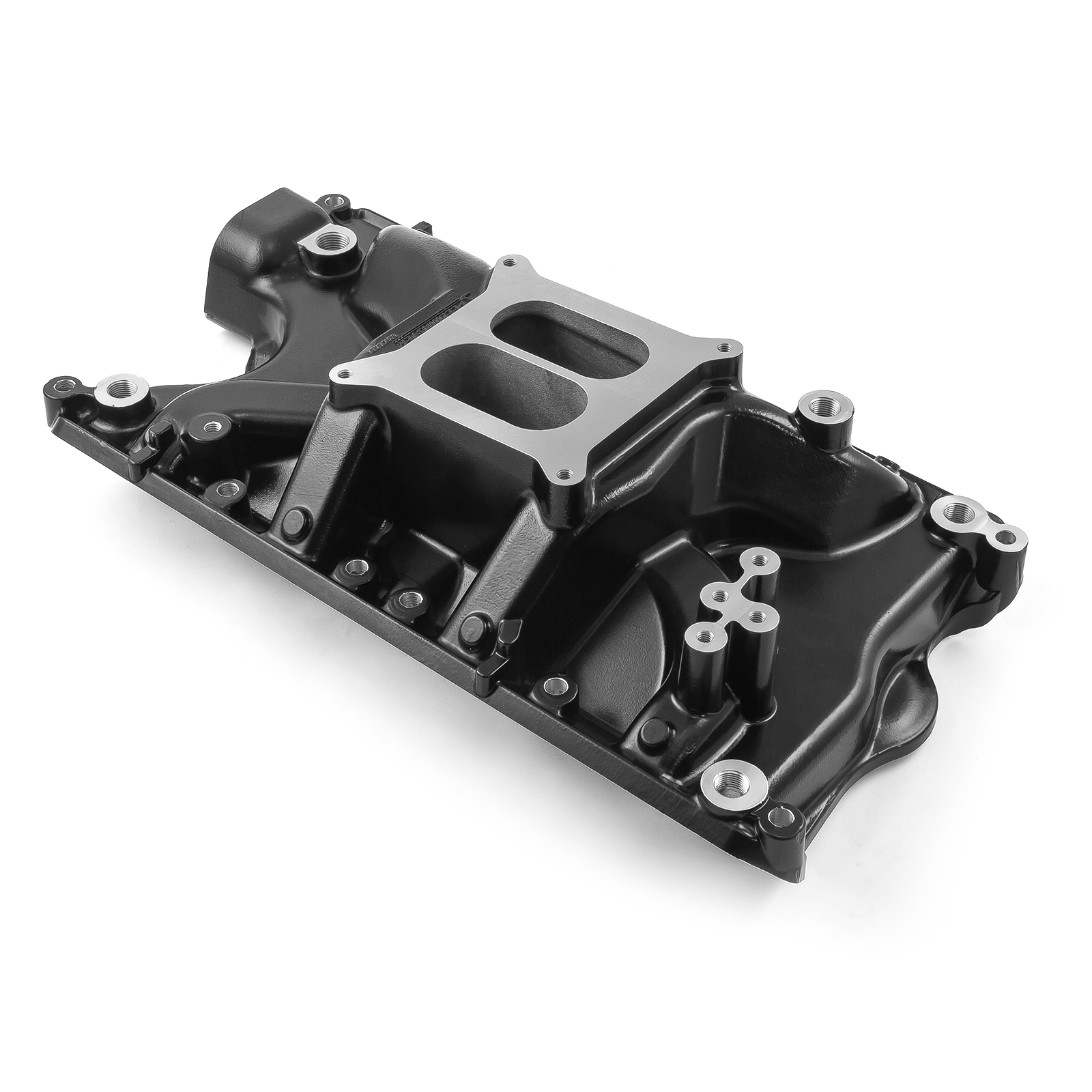 Speedmaster® 1-147-048 Ford 351W Windsor LowRise Aluminum Intake Manifold [Black]