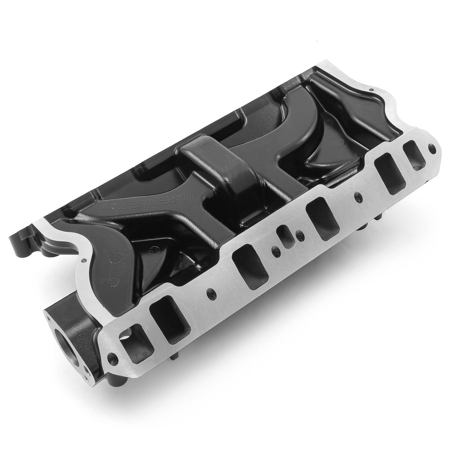 Speedmaster® 1-147-048 Ford 351W Windsor LowRise Aluminum Intake Manifold [Black]