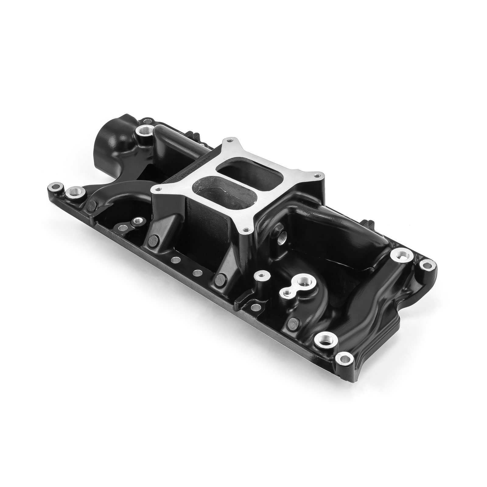 Speedmaster® 1-147-051 Ford SB 260 289 302 Windsor MID-AIR™ MidRise Aluminum Intake Manifold [Black]