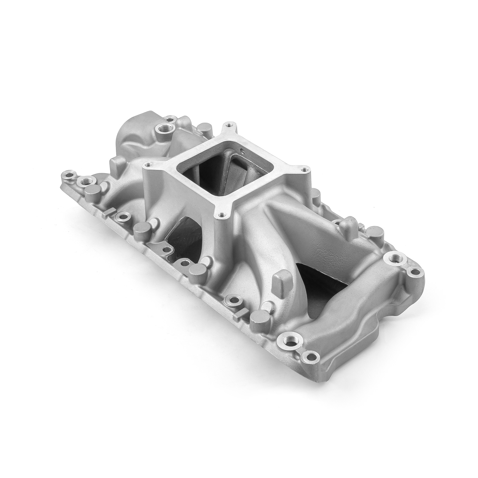 Speedmaster® 1-147-052 Ford SB 260 289 302 Windsor HiRise Aluminum Intake Manifold [Satin]