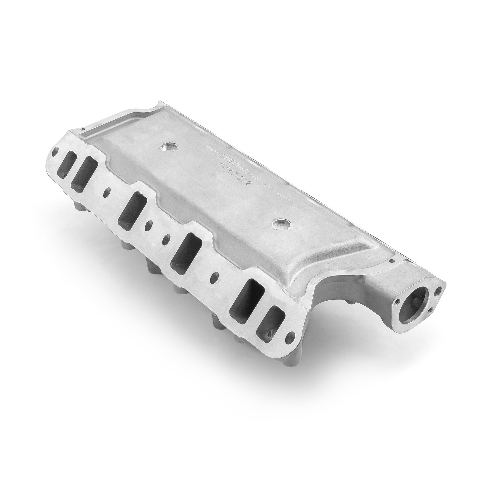 Speedmaster® 1-147-052 Ford SB 260 289 302 Windsor HiRise Aluminum Intake Manifold [Satin]