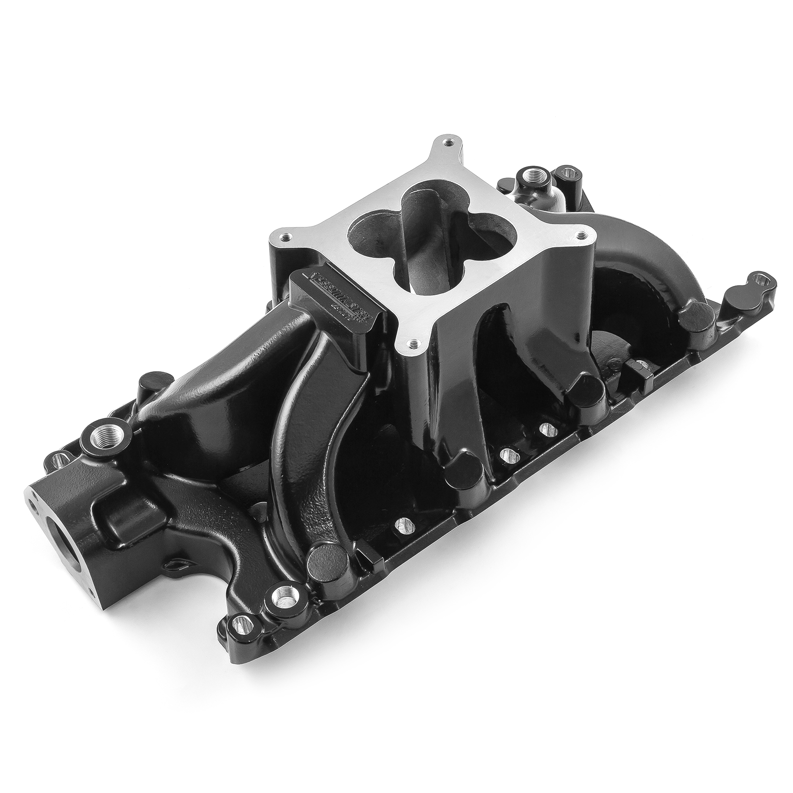Ford SB 260 289 302 Windsor Parker-Style HiRise Aluminum Intake Manifold [Black]