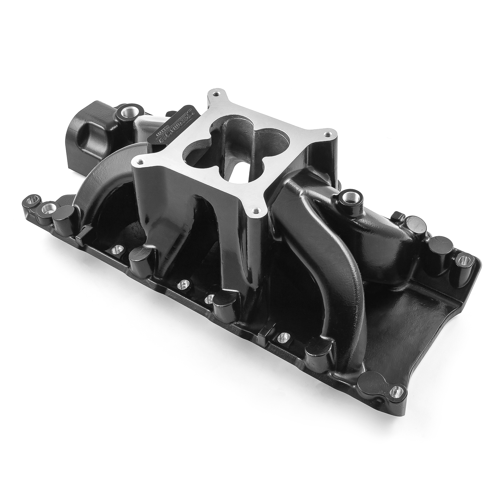 Speedmaster® 1-147-060 Ford SB 260 289 302 Windsor Parker-Style HiRise Aluminum Intake Manifold [Black]