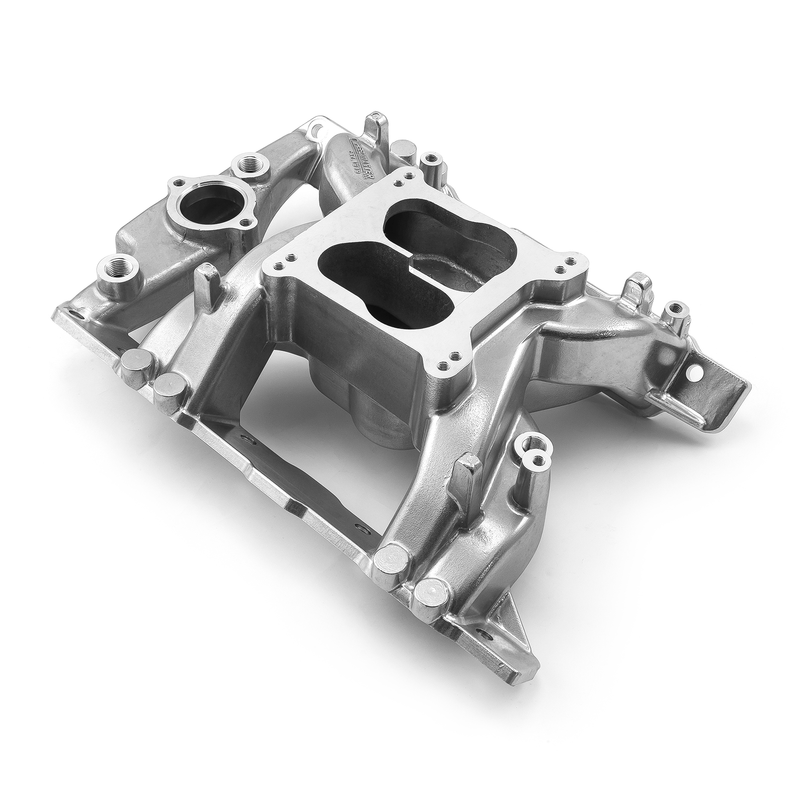 Speedmaster® 1-147-074 Pontiac 326 350 389 400 428 455 MID-AIR™ MidRise Aluminum Intake Manifold [Polished]