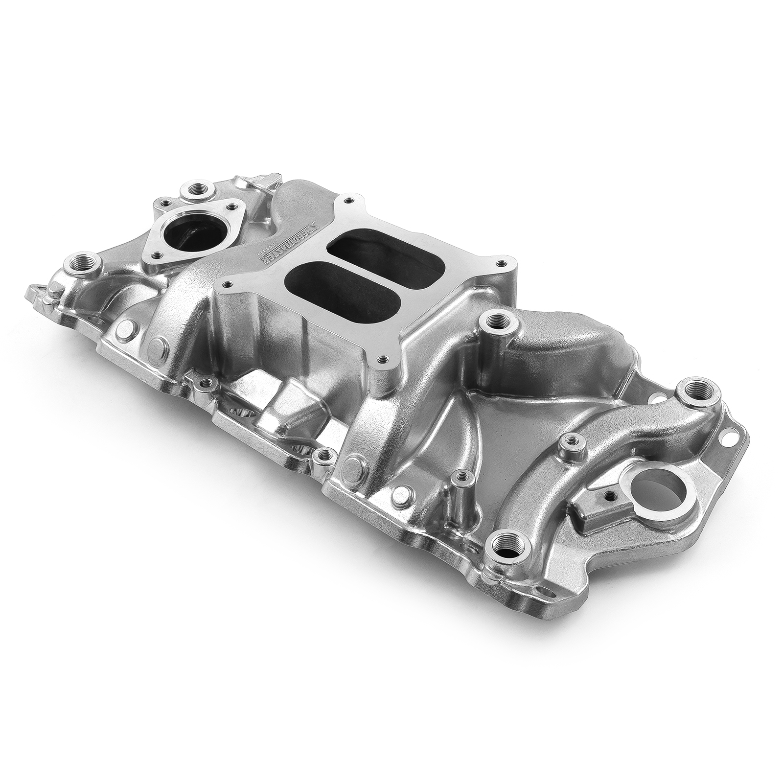 Speedmaster® 1-147-080 Chevy SBC 350 1957-95 (Non EGR) LowRise+ Aluminum Intake Manifold [Polished]