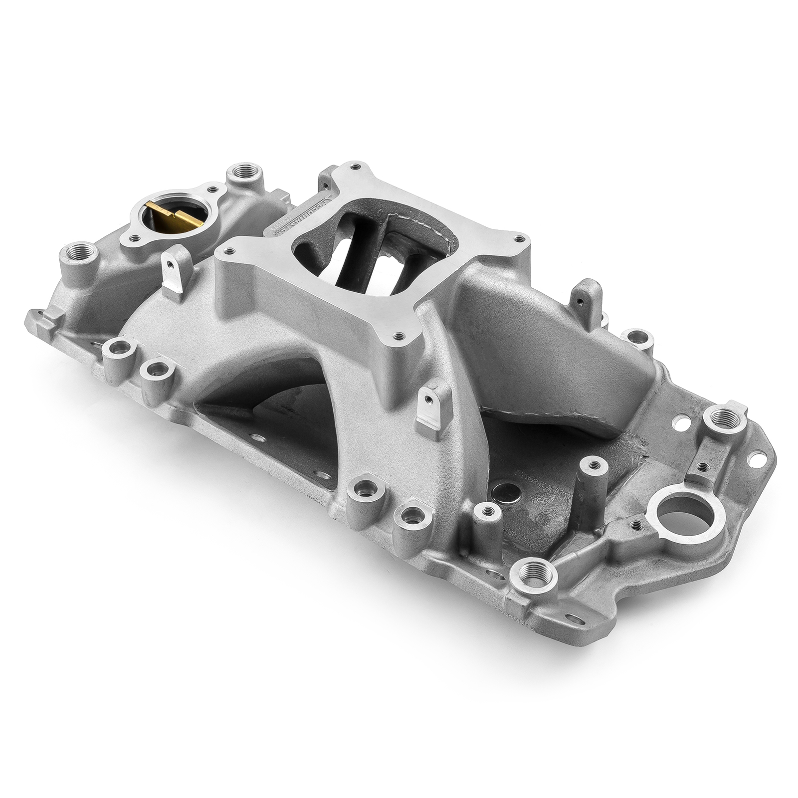 Speedmaster® 1-147-082 Chevy SBC 350 EFI 1957-95 Inj Ports HiRise Aluminum Intake Manifold [Satin]