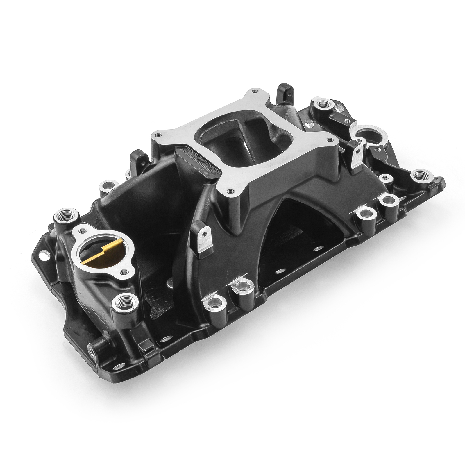 Speedmaster® 1-147-084 Chevy SBC 350 EFI 1957-95 Inj Ports HiRise Aluminum Intake Manifold [Black]