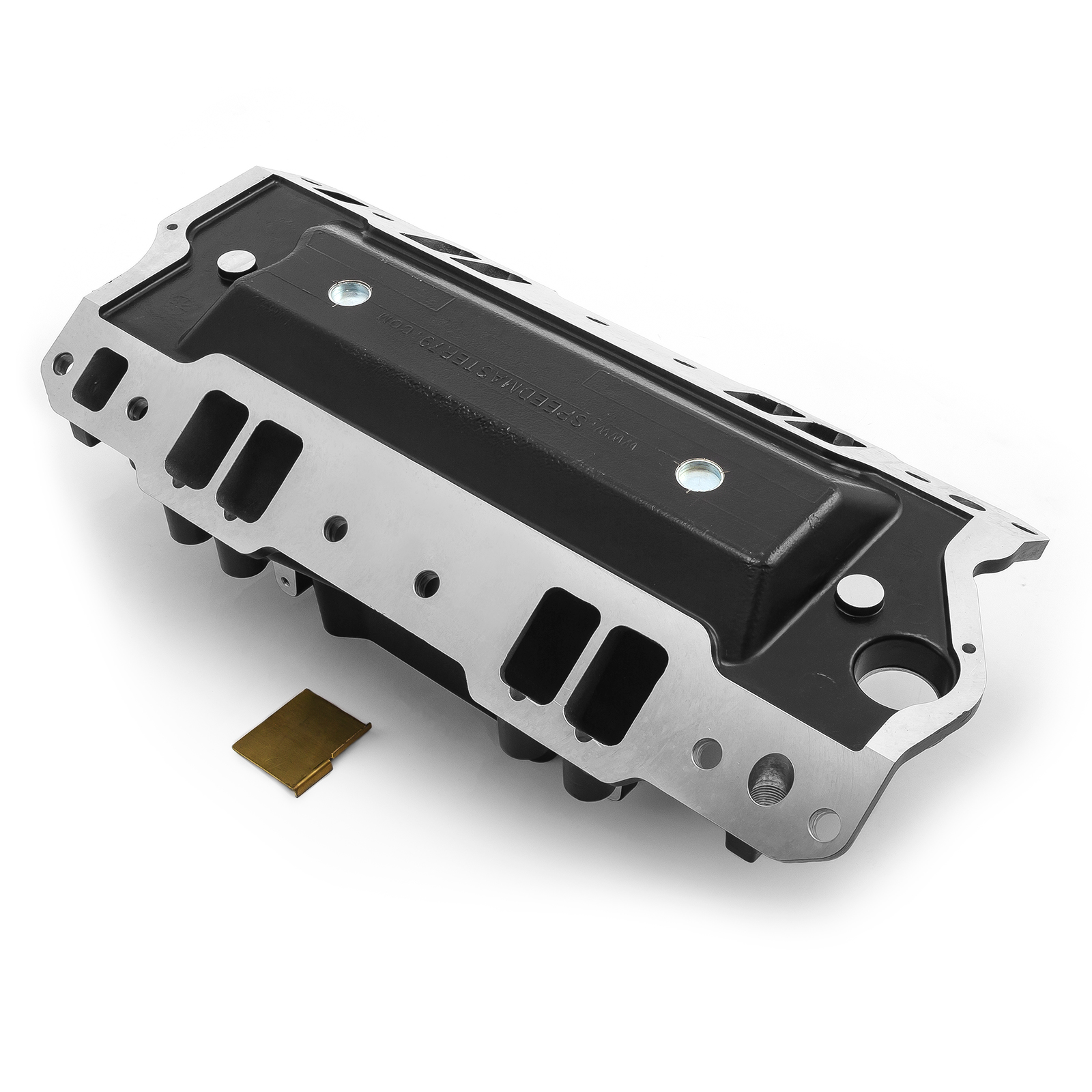 Speedmaster® 1-147-084 Chevy SBC 350 EFI 1957-95 Inj Ports HiRise Aluminum Intake Manifold [Black]