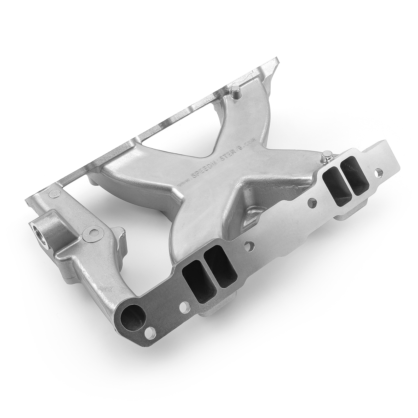 Speedmaster® 1-147-092 Pontiac 326 350 389 400 421 428 455 HiRise Aluminum Intake Manifold [Polished]