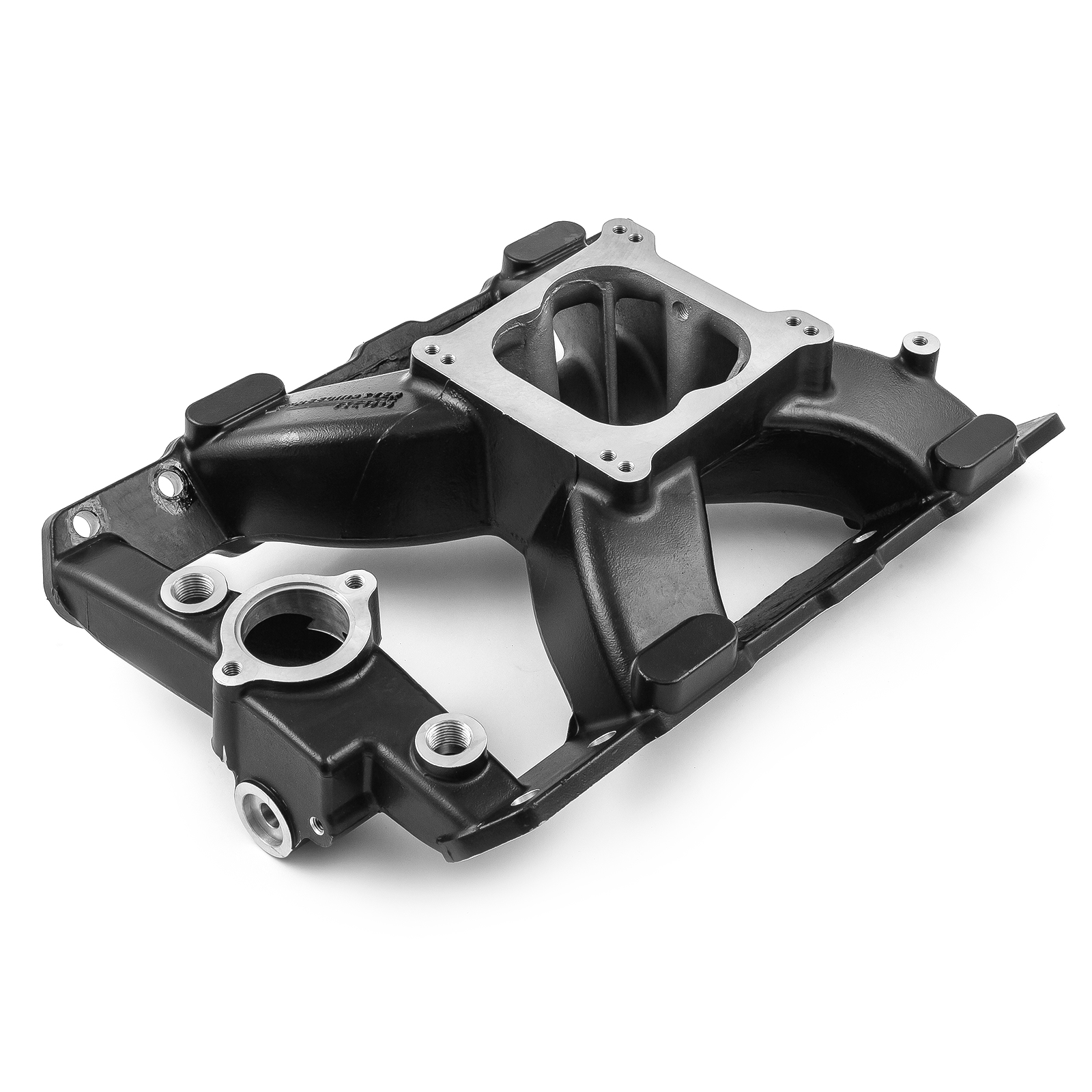 Speedmaster® 1-147-093 Pontiac 326 350 389 400 421 428 455 HiRise Aluminum Intake Manifold [Black]