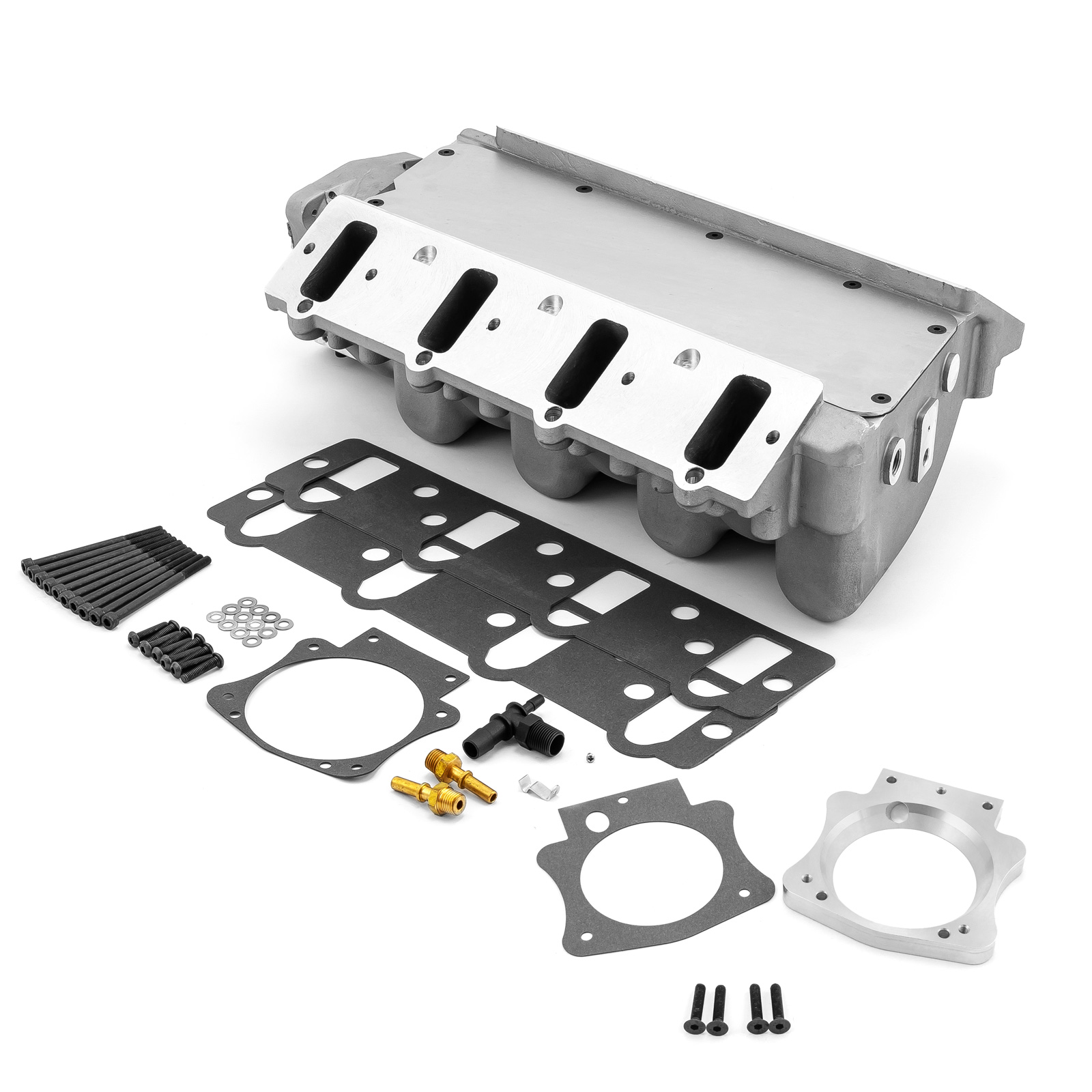 Speedmaster® 1-148-032 Chevy LS1 LS6 EFI 85mm 3 Bolt Ram Air Intake Manifold [Satin]