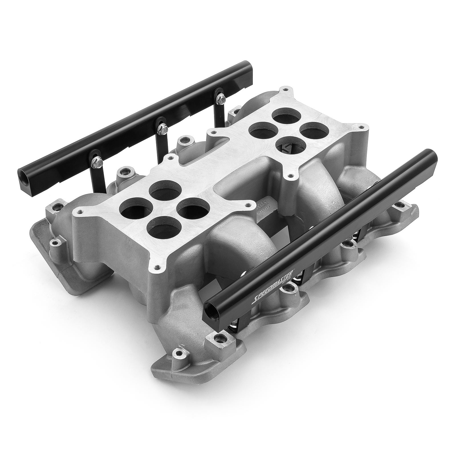 Speedmaster® 1-148-053-01 Chevy GM LS1 LS2 LS6 2x4-Barrel Dual Plane Fuel Injected Intake Manifold Satin