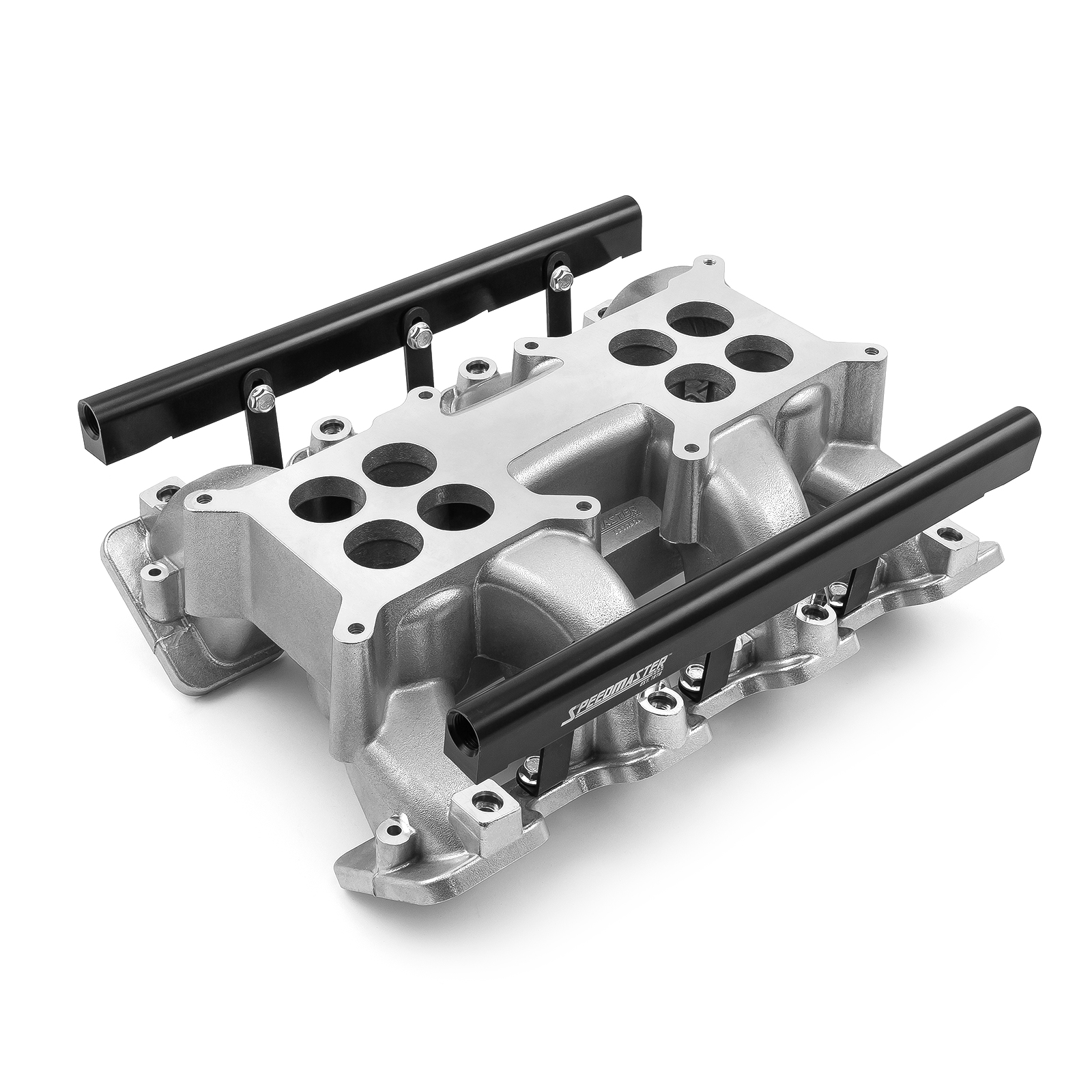 Speedmaster® 1-148-053-02 Chevy GM LS1 LS2 2x4-Barrel Dual Plane Fuel Injected Intake Manifold Polished