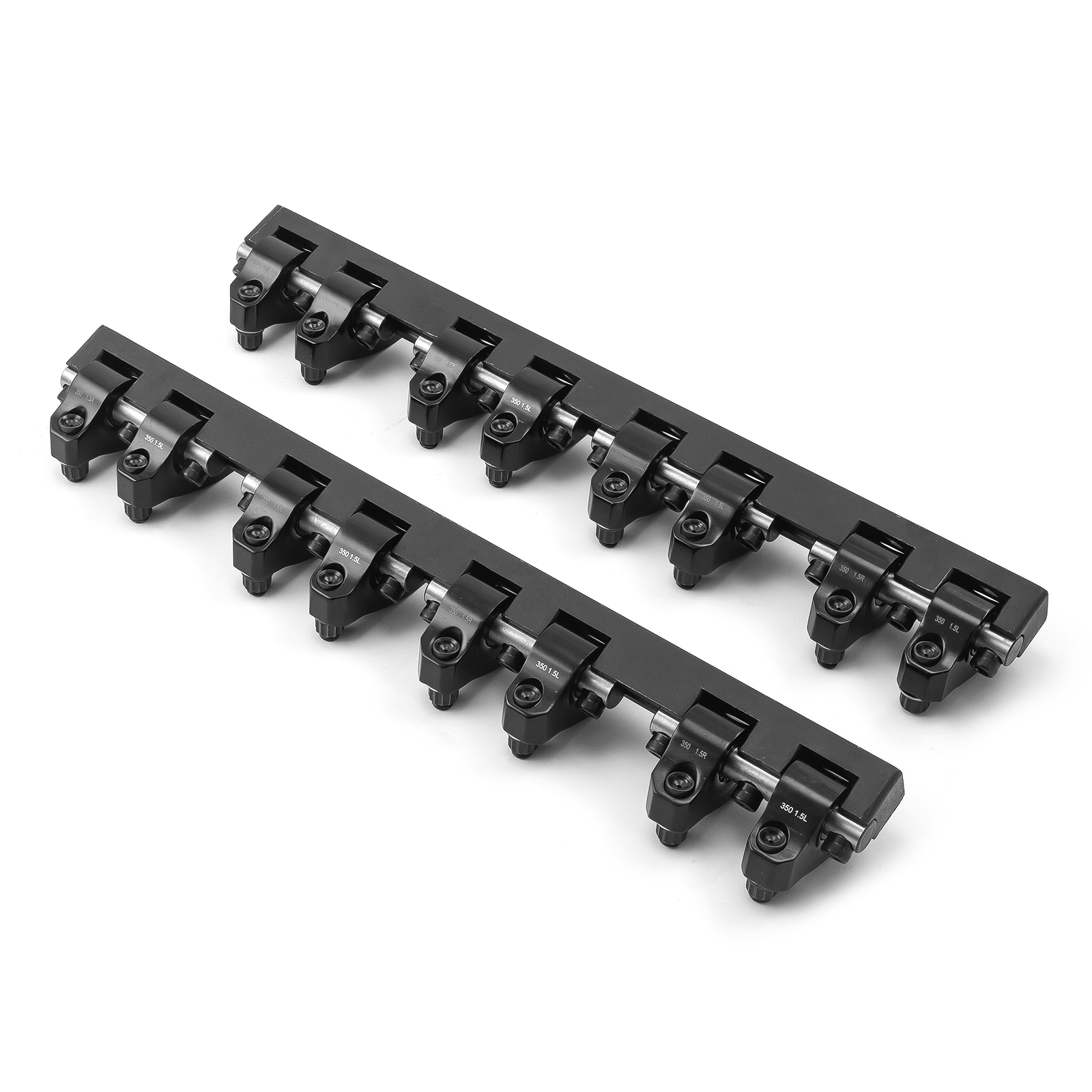 Speedmaster® 1-261-017 Chevy SBC 350 Shaft 1.5 Ratio DNA® Aluminum Roller Rocker Arms Set