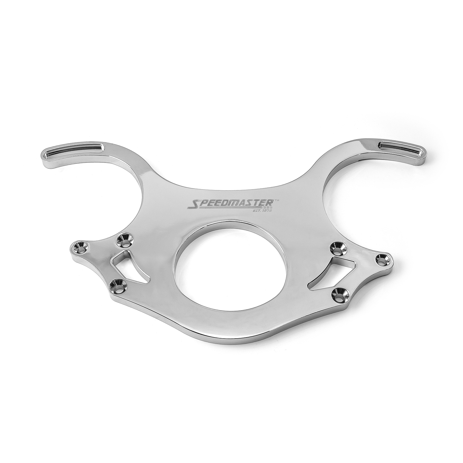 Speedmaster® 1-415-002-01 Chevy BBC 454 Aluminum Complete Serpentine Engine Pulley Kit [Polished]