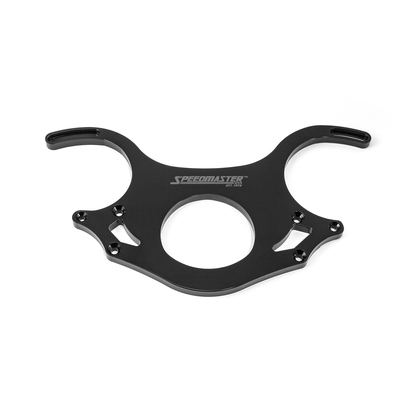 Speedmaster® 1-415-002-02 Chevy BBC 454 Aluminum Complete Serpentine Engine Pulley Kit [Black]