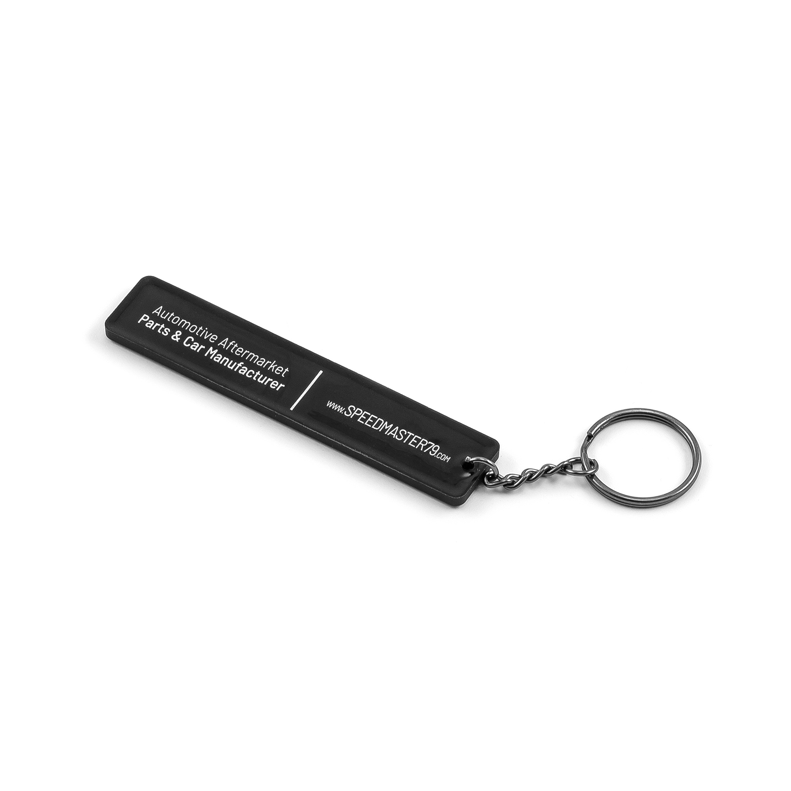 Speedmaster® 1-534-001 Rubber Keychain [Black]