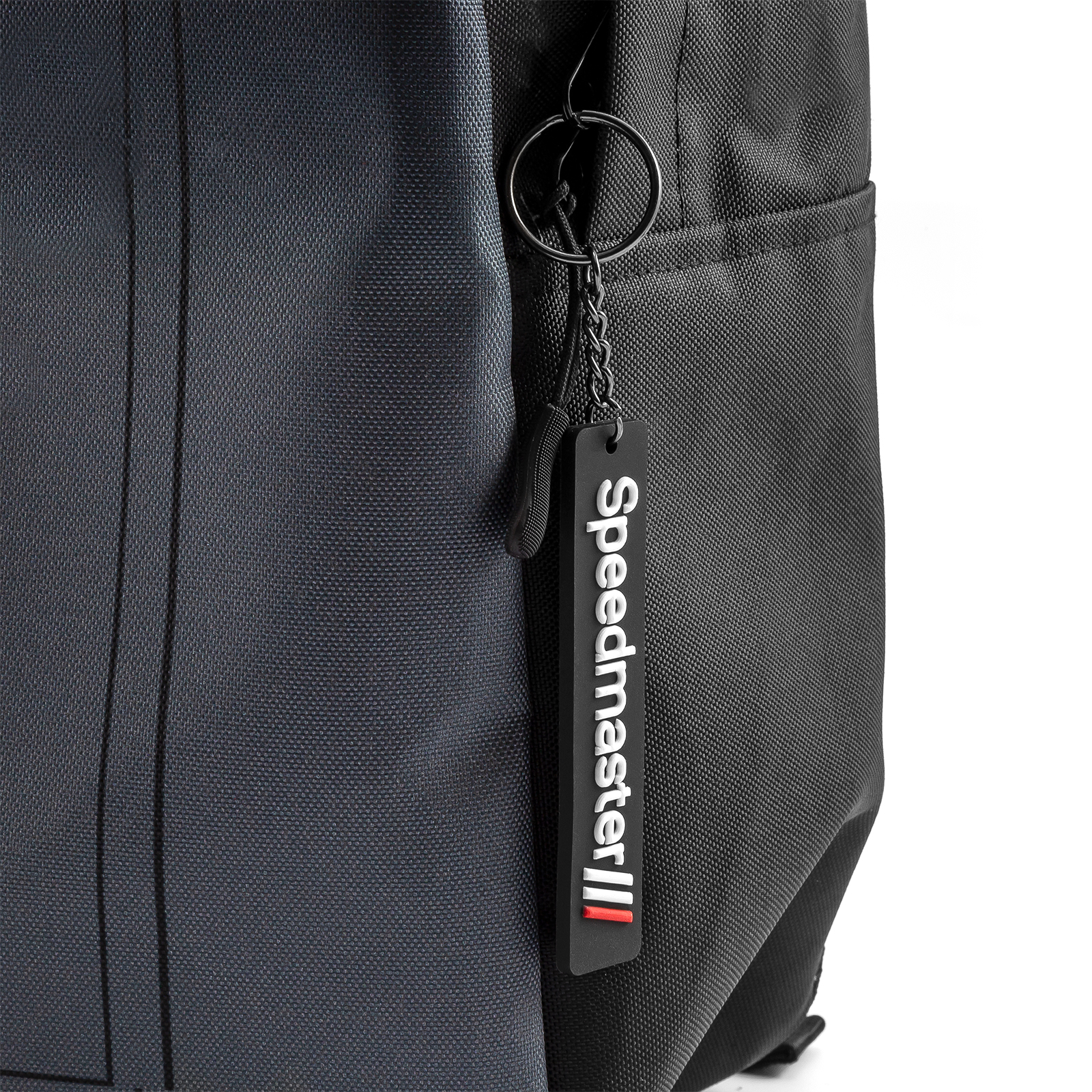 Speedmaster® 1-534-001 Rubber Keychain [Black]